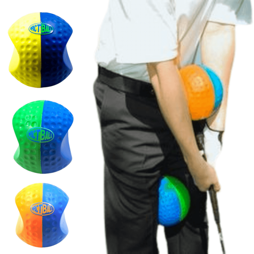 impact ball golf training aid